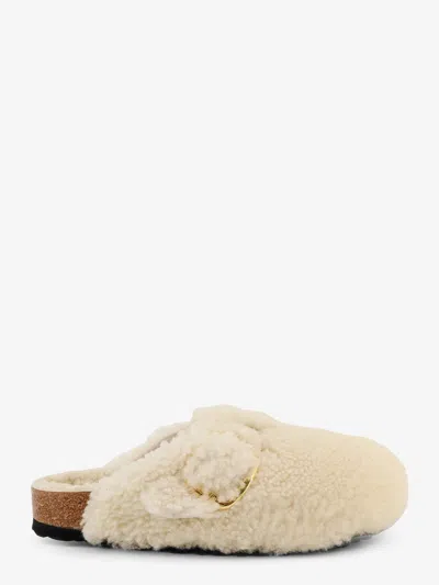BIRKENSTOCK BOSTON BIG BUCKLE SHEARLING MULE