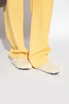 Birkenstock ‘boston Big Buckle' Slides In Cream