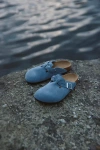 Birkenstock Boston Braid Clog In Blue