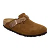 Birkenstock Boston Braided Mink 1026713 Women's In Brown