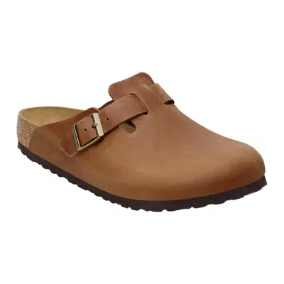 Birkenstock Boston Bs Cognac 1028179 Men's In Brown