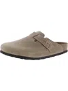 Birkenstock Boston Bs Mens Nubuck Slip On Clogs In Multi