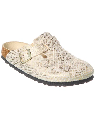 Birkenstock Boston Bs Narrow Clog In White