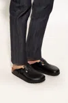Birkenstock ‘boston Bs' Slides In Black