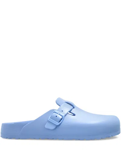 Birkenstock Boston Essentials Buckle-fastening Sandals In Blue