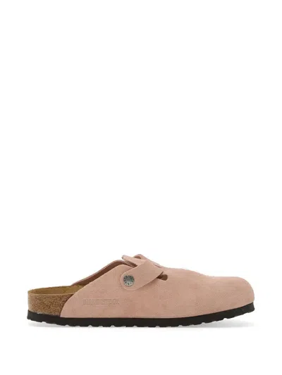 Birkenstock Boston Buckle-fastening Mules In Multi