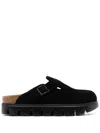 Birkenstock Boston Chunky Clogs In Black