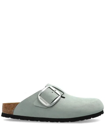 Birkenstock Boston Clogs In Green
