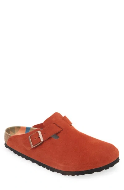 Birkenstock Boston Clog In Orange