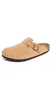 Birkenstock Boston Clogs Latte Cream In Latte Cream