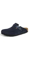 Birkenstock Boston Clogs Midnight In Blue