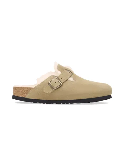 Birkenstock Kids' Boston Clogs In Neutrals