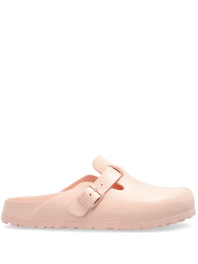 Birkenstock Boston Clogs In Pink