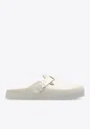Birkenstock Boston Eva Sandals In White