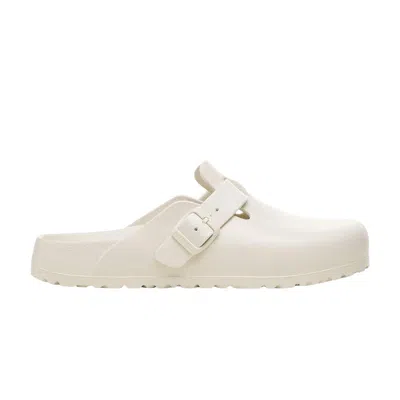 Pre-owned Birkenstock Boston Essentials Eva 'eggshell' | White | Men's Size 42