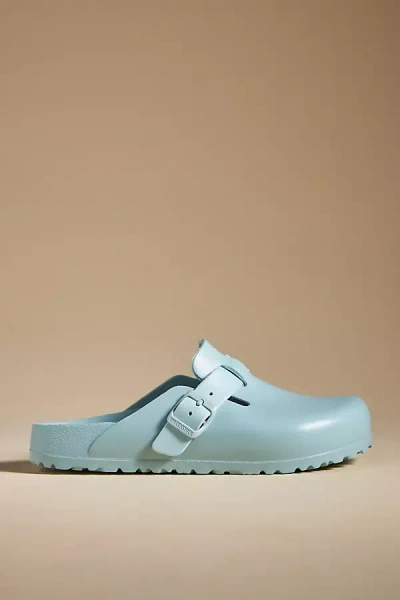 Birkenstock Boston Eva Clogs In Surf Green