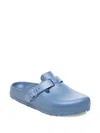Birkenstock Boston Eva "elemental Blue" Mules In Blue