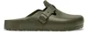 Birkenstock Boston Eva Clog In Khaki