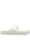 Birkenstock Boston Eva Sandals In Weiss