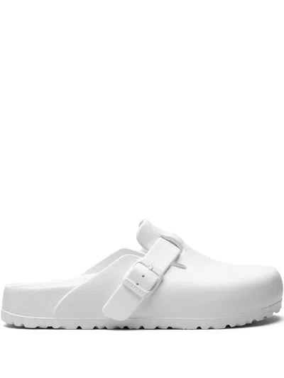 Birkenstock Boston Eva Mules In White