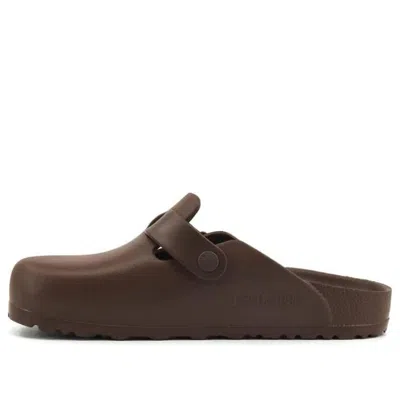 Birkenstock Boston Eva Narrow Fit Sandals 'roast' In Brown