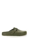 Birkenstock Women's Boston Eva Clogs - Medium/narrow In Faded Khaki In Green