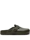 Birkenstock Boston Eva Slippers In Green