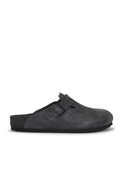 Birkenstock Boston Exquisite In Blue