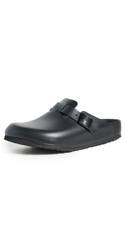 Birkenstock Boston Exquisite Clogs Black