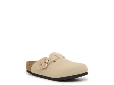 Birkenstock Boston Flower Buckle Clog Kids' In Neutral
