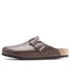Birkenstock Brown Regular Boston Slip-on Loafers In Brown