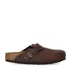 Birkenstock Boston Habana Clog In Brown
