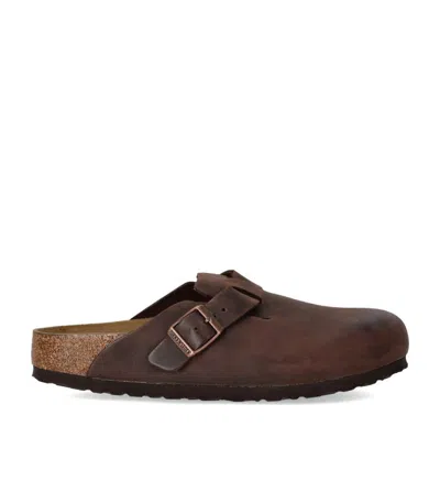 Birkenstock Boston Habana Clog In Brown