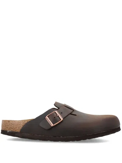 BIRKENSTOCK BOSTON LEATHER SANDALS