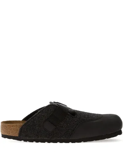 Birkenstock Sabot Boston Nova Sandals In Black