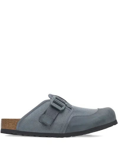 Birkenstock Boston Nova Slippers In Blue