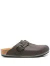 Birkenstock Boston Pro 2.0 Slippers In Brown