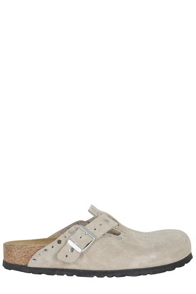 Birkenstock Boston Rivet In Gray