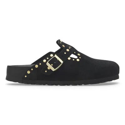 Birkenstock Boston Rivet Exquisite In Black