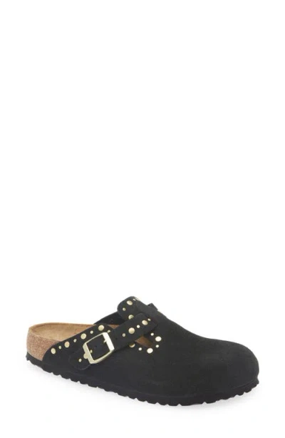 Birkenstock Boston Rivets Clog In Black