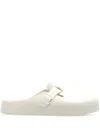 Birkenstock Boston Round-toe Clogs In White