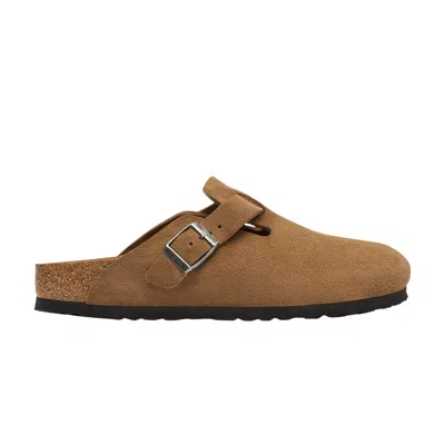 Pre-owned Birkenstock Boston Sandal 'dark Tea' | Tan | Men's Size 36