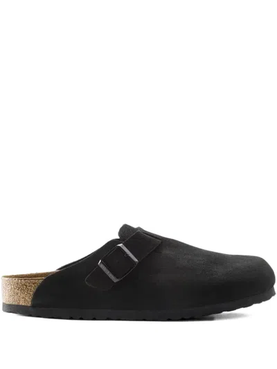Birkenstock Boston Sandals In Black
