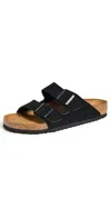 Birkenstock Open-toed Slippers In Taupe