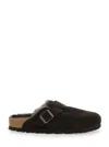 Birkenstock Boston Shearling In Brown