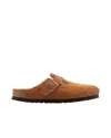Birkenstock Boston Shearling Mink In Yellow