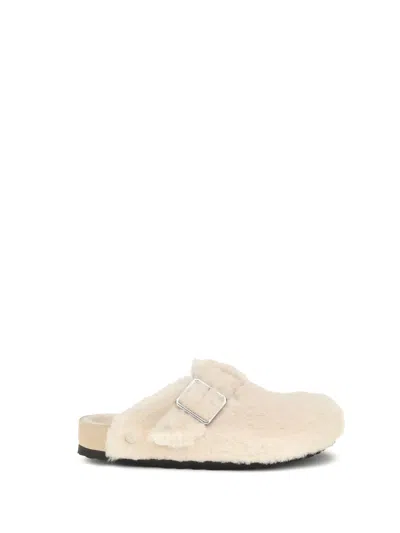 BIRKENSTOCK BOSTON SHEARLING MULES