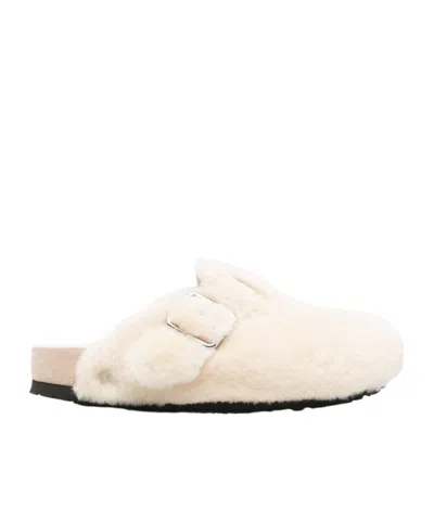 BIRKENSTOCK BOSTON SHEARLING MULES