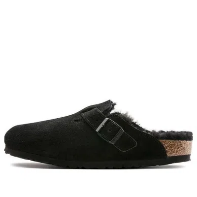 Birkenstock Boston Shearling Narrow 'suede Black'