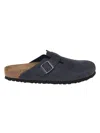 Birkenstock Boston Bs Oiled Leather Slides